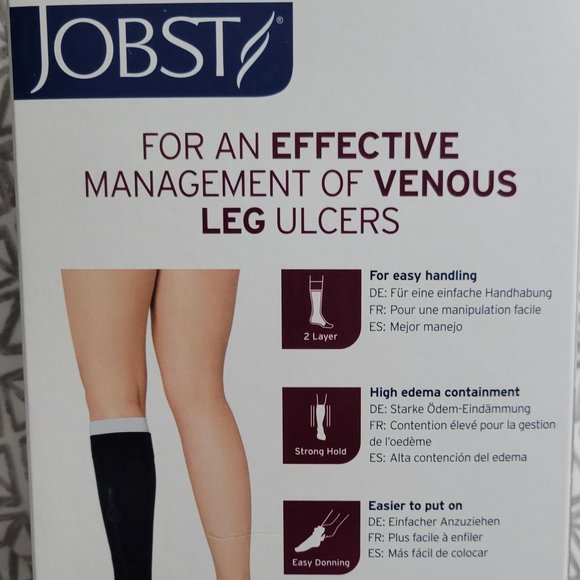 Jobst Ulcer Care Compression Stocking w/ Zipper - Picture 4 of 4
